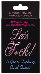Let'S F*Ck Card Game