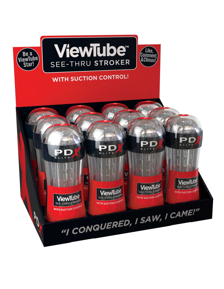 Viewtube Stroker Display - 12 Count