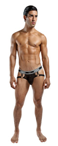 Mp Peep Show Ring Jock Strap Black Lx