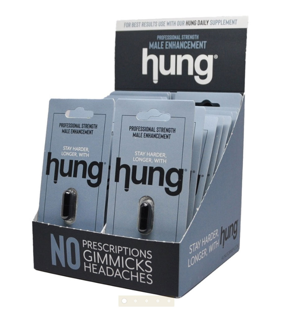 Hung Male Enhancement 24 Ct Display