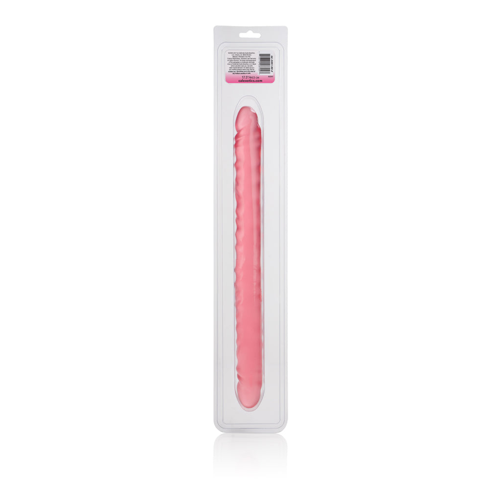 Slim Jim Duo 17 Inches Veined Super Slim Dong - Translucence