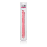 California Exotics Slim Jim Duo Super Slim Double Dong Veined 17.5&quot;