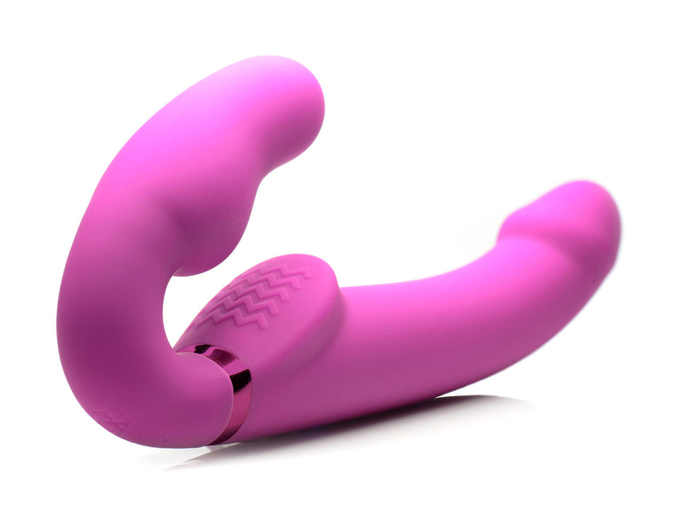 World'S 1St Remote Control Inflatable Ergo-Fit Strapless Strap-On