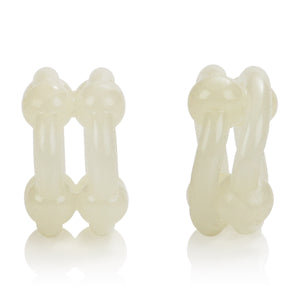 Island Rings Double Stacker - Glow-In-The-Dark