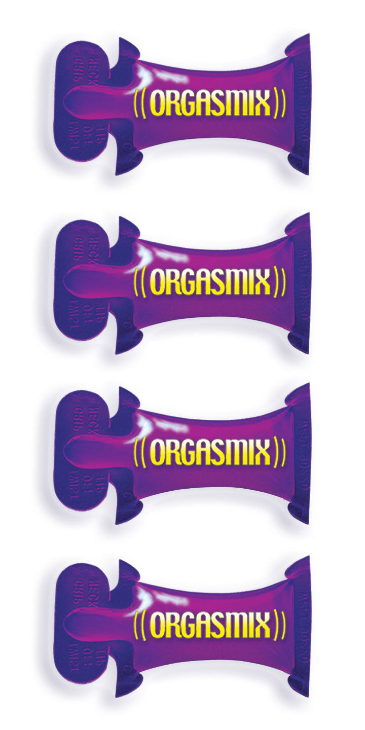 Orgasmix Pillow Packs Blister Card  8 Piece