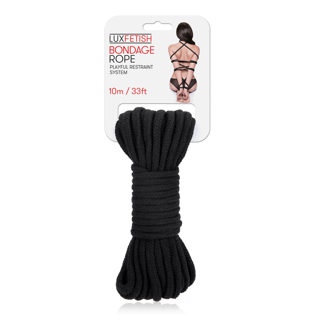 Bondage Rope 10M  33Ft - Black