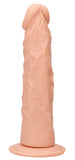 Realrock 8In Dong Flesh W/O Testicles