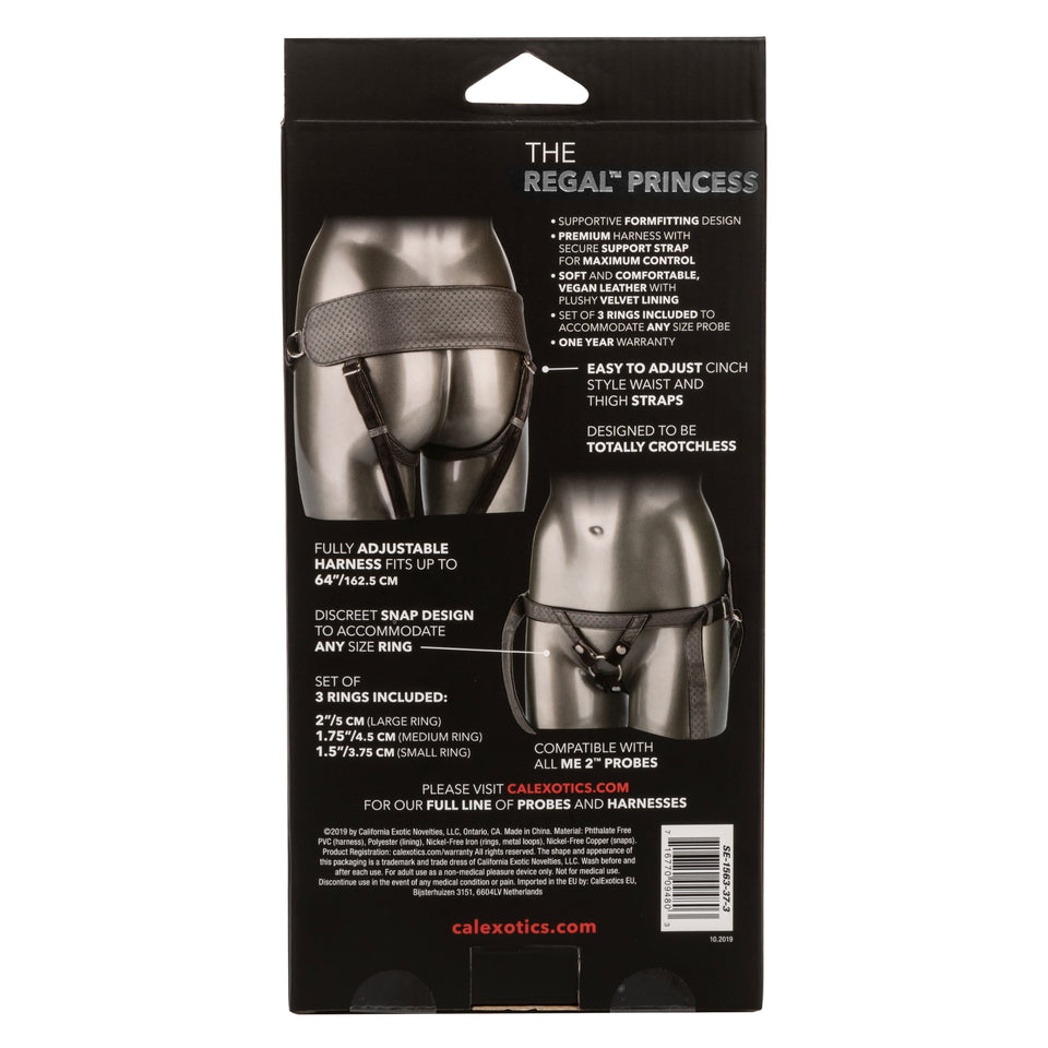 Her Royal Harness  The Regal Princess - Pewter