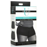 Strap U Mod Active Style Boxer-Brief Strap-On Harness With Built In O-Ring. Pegging Toys For Couples & Sex Adult Women And Men. Cotton Spandex Machine Washable Black Size 2Xl (Ae810-2Xl)