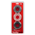 Hunkyjunk Huj3 C-Ring 3 Pk - Tar  Multi