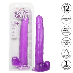 (Wd) Size Queen 12In Purple