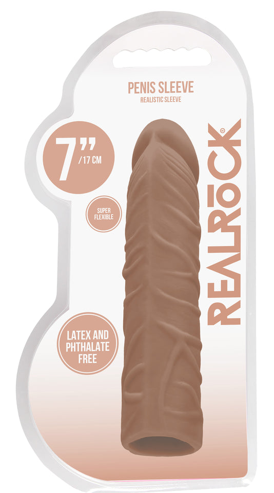 Real Rock Penis Extender - 7&quot; Tan