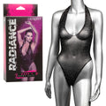 Radiance Deep V Body Suit - One Size - Black