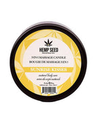 Hemp Seed 3-in-1 Massage Candle - Sunrise Kisses 6 Oz