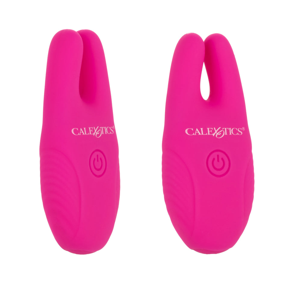 Calexotics Se-0077-77-3 Silicone Remote Nipple Clamps - Pink