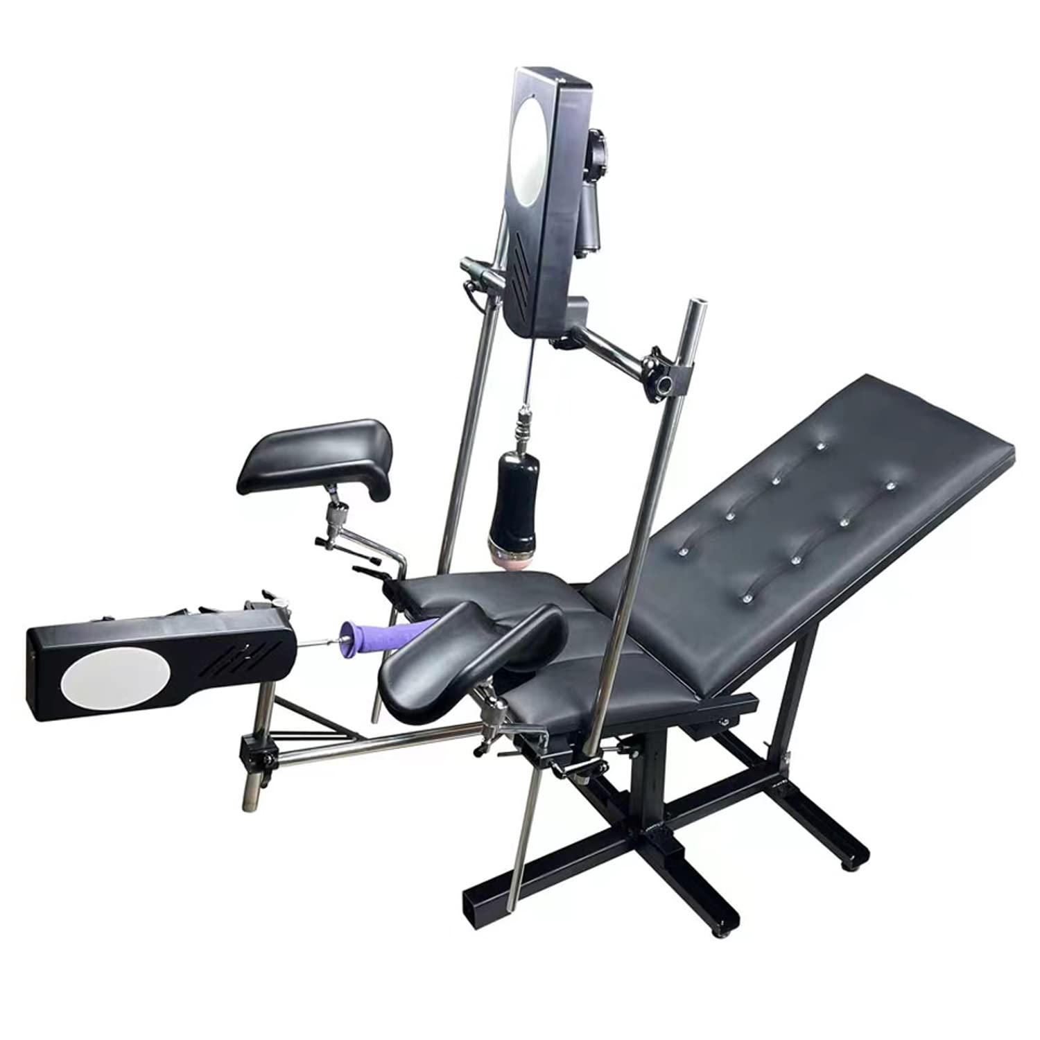 Fredorch Bdsm Sex Chair Bench With 2 Sex Machine Restraint Easy-Snap S –  Personalcrave