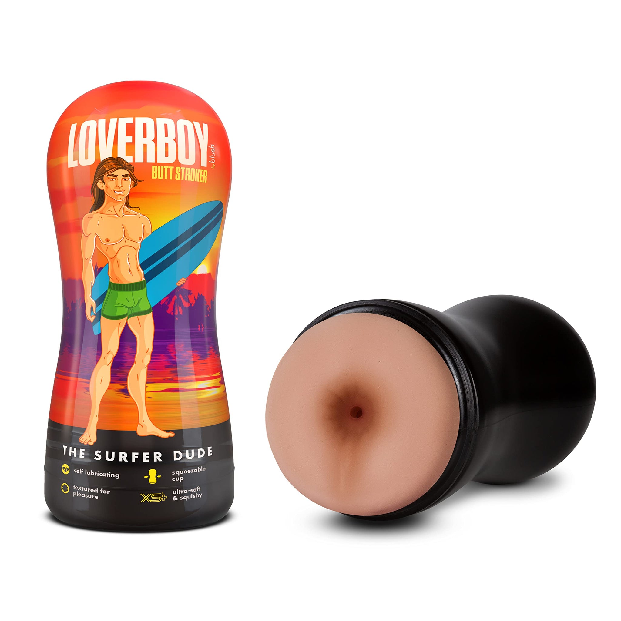 Blush Loverboy Surfer Dude - Realistic Male Masturbator Self Lubricati –  Personalcrave